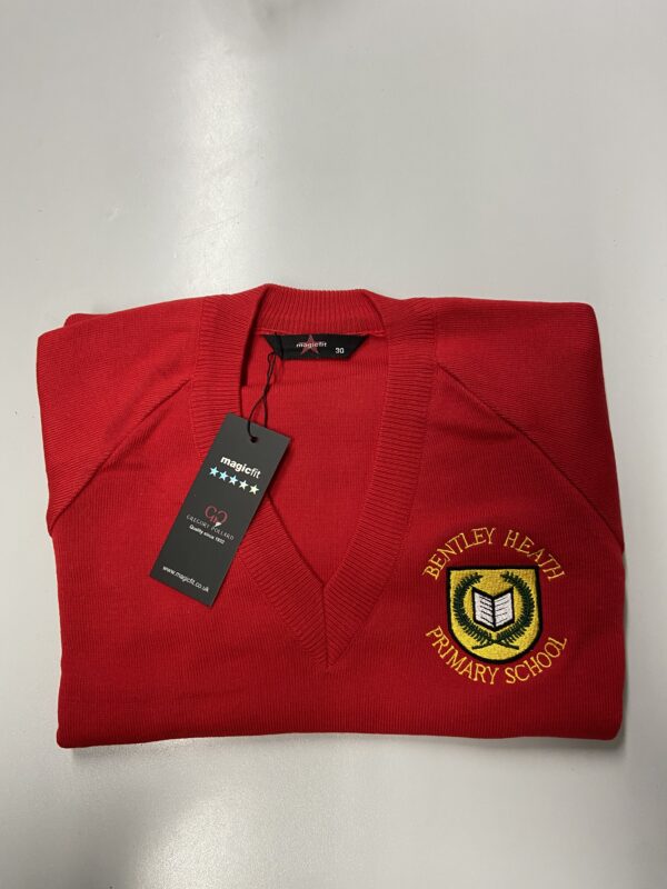 Bentley Heath Pullover - Red (Now Half Price!)