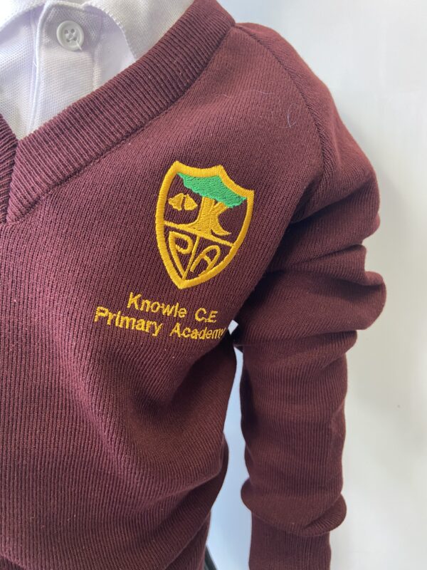 Knowle Pullover - Maroon - Image 3