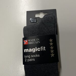 Magicfit Knee High Grey Socks